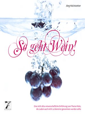 cover image of So geht Wein!